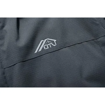 OTU Waterproof Hooded Rain Jacket for Outdoor Adventures