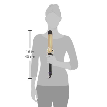 Hot Tools 1 1/2" Curling Iron for Beginners | Long-Lasting Results, Defined Curls and Easy to Use with Temperature Control for All Hair Types up to 430℉