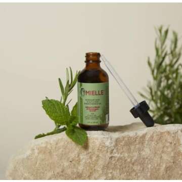 Natural Rosemary Mint Hair Strengthening Oil - All Hair Types