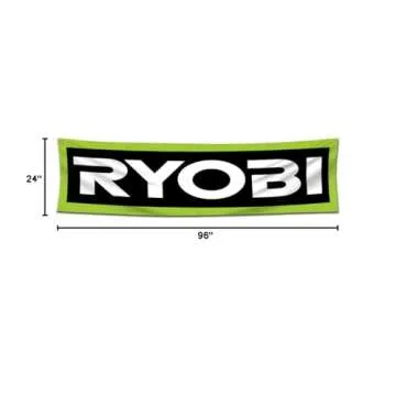 RYOBI Tools Flag Banner - Stylish Garage Decor