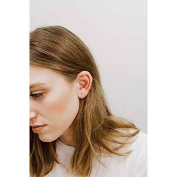 Adjustable 14k Gold Filled Ear Cuffs for Women Men Non Pierced