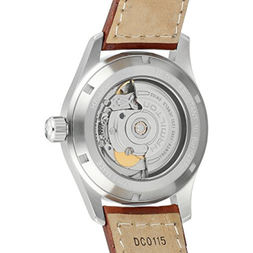 Hamilton Khaki Field Silver Dial Men's Watch - Stylish & Durable