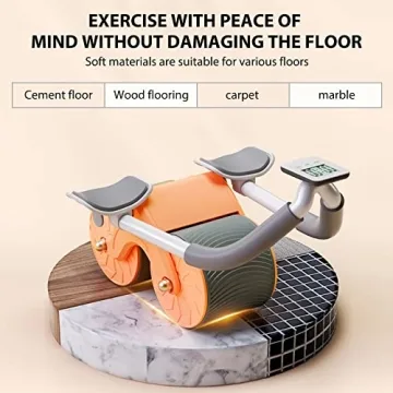 Uota Elbow Support Ab Roller for Effective Core Training