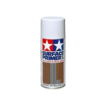 Tamiya TAM87042 87042 Surface Primer L Gray, 180ml Spray Can, Light Gray