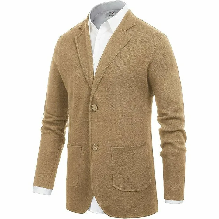 PJ PAUL JONES Men's Cardigan with Shawl Collar