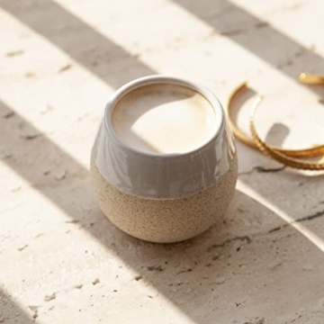 Elegant Amarcado Ceramic Espresso Cups Set of 4