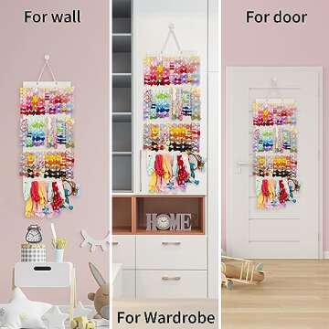 Stylish JOYMOMO Hair Bow Holder Organizer for Girls
