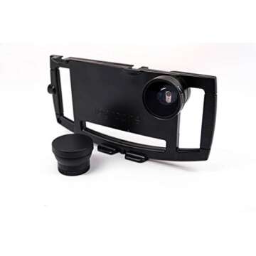 iOgrapher Filmmaking Kit: Telephoto & Wide Angle, Tripod Mount & Stabilizer Grip