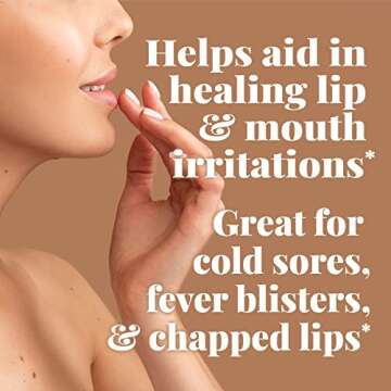 Basic Brands - L-Lysine Ointment - 0.875 oz - Lysine Cold Sore Treatment and Blister Relief - Soothes Chapped Lips and Dry Skin – 2-Pack