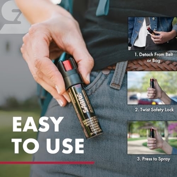 SABRE Advanced Pepper Spray for Self Defense and Safety
