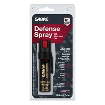 SABRE Advanced Pepper Spray for Self Defense and Safety