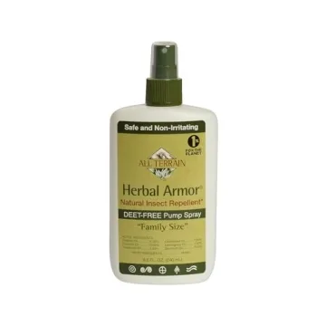 Herbal Armor DEET-Free Pump Spray 8oz Insect Repellent - Plant-Based & Family Safe