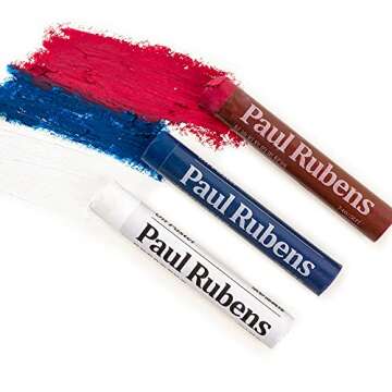Paul Rubens Oil Pastels Kit 54 Colors, Artist Soft Oil Pastels Vibrant and Creamy, Suitable for Artists, Beginners, Students, for Art Painting Drawing