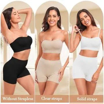 SIMIYA Strapless Bra - Non-Slip & Wireless Comfort for Women