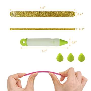 SNAIL GARDEN Acrylic Cakesicle Sticks, 64Pcs Multicolors Glitter Acrylic Sticks & Mirror Ice Cream Sticks 4.5inch Reusable Popsicle Sticks Mini Ice Pop Craft for DIY Cake Candy, Ice Cream, Kids Gifts