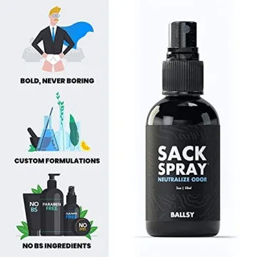 Ballsy Men's Groin Spray - Odor Neutralizer & Skin Soother