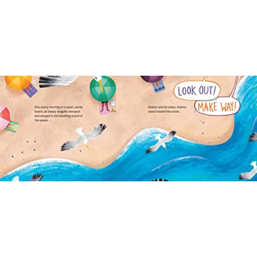 Day at the Beach by Tom Booth - Picture Book for Kids