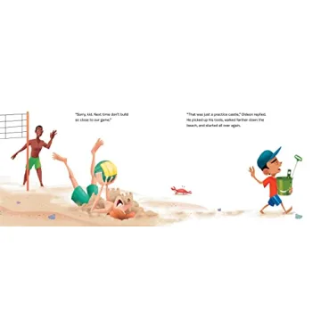 Day at the Beach by Tom Booth - Picture Book for Kids