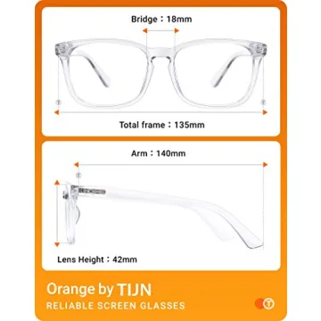 TIJN Anti-Blue Light Glasses for Eye Comfort and Style