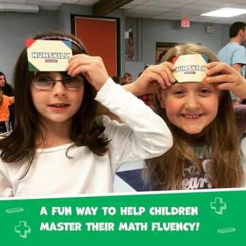 JR PowerPack Math Games (Grades K-2) - Set of 3 Fun & Educational Card Games for Kids - Perfect for Home Learning, Fact Fluency & Enrichment - Tang Math Puzzles & Activities for Elementary Students