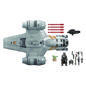STAR WARS Mission Fleet The Mandalorian The Child Razor Crest Deluxe Vehicle with Figure
