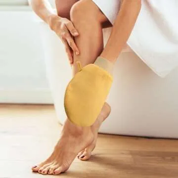 Sawnfay Exfoliating Gloves - Vegan Body Scrubber Set