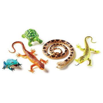 Learning Resources Jumbo Reptiles & Amphibians Set - 5 Durable Educational Toys