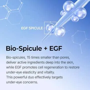 Dr.Melaxin Eyephalt Eyebag Cream for Puffiness, Dark Circles & Fine Lines, Wrinkle, EGF Anti-Aging Under Eye Moisturizer with Niacinamide&Ceramide 0.33 fl.oz.