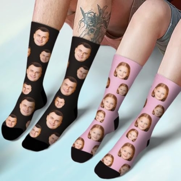 Custom Face Socks - Unique Photo Gifts for All