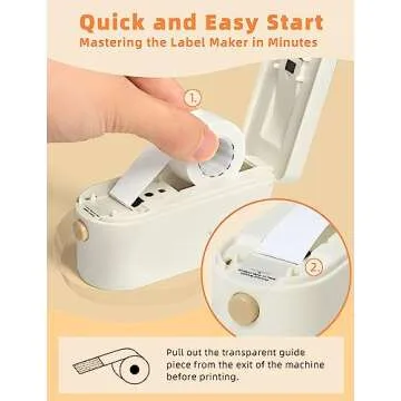 MakeID 0.63" x 13' Label Tape Compatible with MakeID Label Makers L1 Q1 E1 Refills Waterproof Laminated Custom Stickers Office Labels Replacement 16mm x 4m