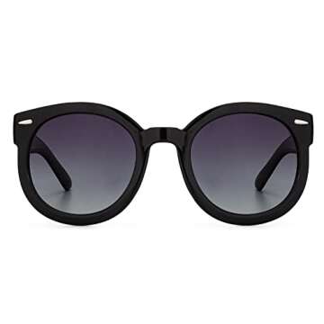 grinderPUNCH Oversized Sunglasses Stylish UV Protection