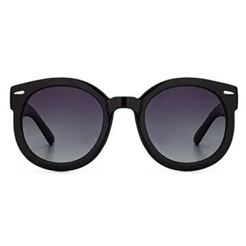 grinderPUNCH Oversized Sunglasses Stylish UV Protection