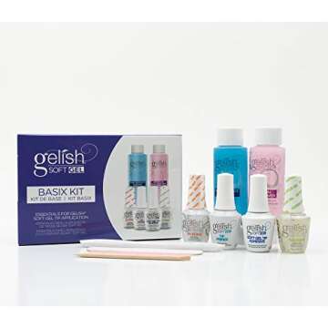 Gelish Soft Gel Bundles Medium Round Kit