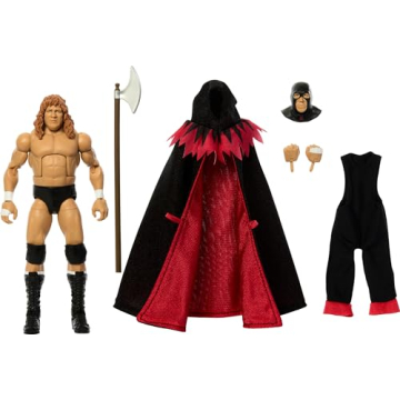 Mattel WWE Elite Action Figure & Accessories, Series #108 Terry Gordon 6-inch Collectible with 25 Ar...