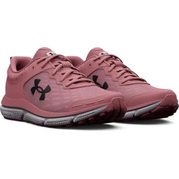 Under Armour Women's Charged Assert 10 - Performance Running Shoes in Pink Elixir