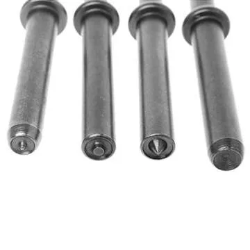 Eau 4 Pcs Air Rivet Hammer Set for Durable Riveting