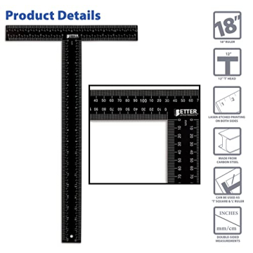 Precision T Square for Crafting and Drafting - All Ages