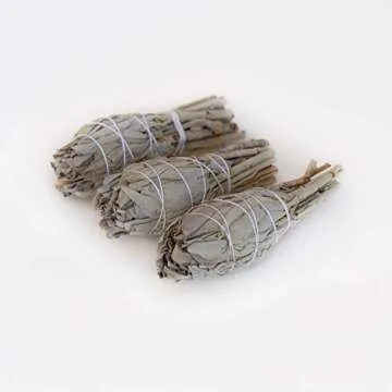 SMUDGING KIT STICKS - Sage Incense Sticks for Spiritual Chakra Cleansing, White Sage, Palo Santo & Abalone Shell for Healing Incense, Protection, Good Luck & Prosperity, Home Cleansing & Blessing Kit