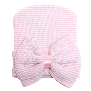 Sarfel Newborn Girls' Hospital Hat with Cute Bows