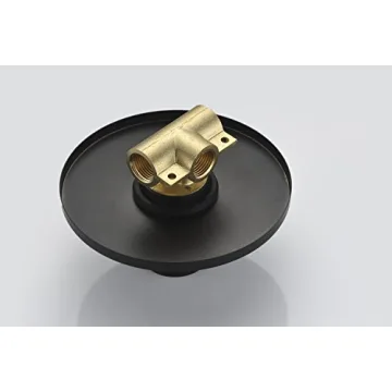 Sumerain Black Shower Faucet With Rough-in Valve Included