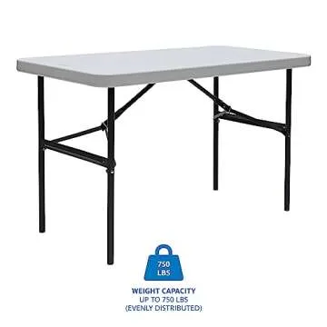 Iceberg IndestrucTable Folding Table - 750 lbs Capacity
