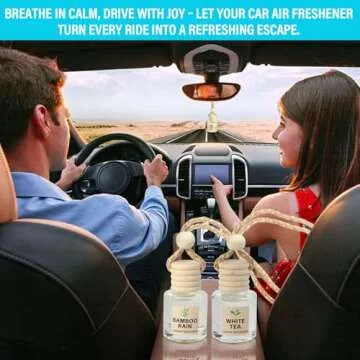 Car Air Freshener Oil Diffuser - Hanging Long Lasting Scent for Car & Home, Essential Oil Freshener ...