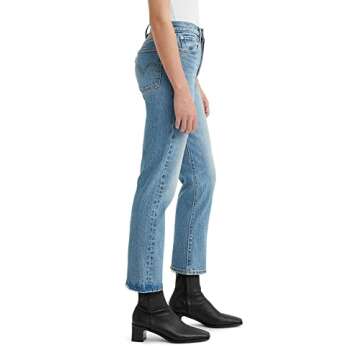 Levi's Women's Premium Wedgie Straight Jeans, Christina, 28