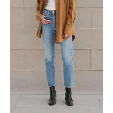 Levi's Women's Premium Wedgie Straight Jeans, Christina, 28