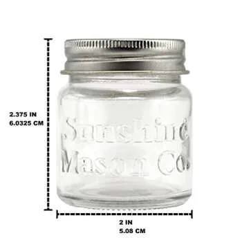 Versatile Sunshine Mason Mini Jars for All Occasions