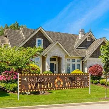 Kimini-Ki Wild West Banner for Unforgettable Parties
