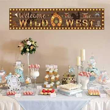 Kimini-Ki Wild West Banner for Unforgettable Parties