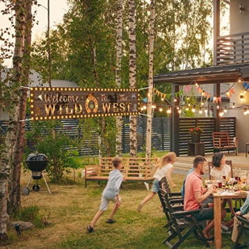 Kimini-Ki Wild West Banner for Unforgettable Parties