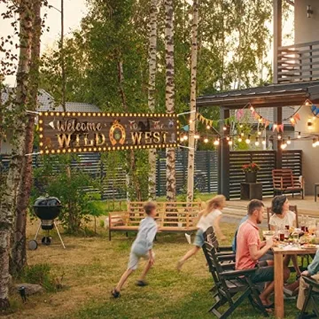 Kimini-Ki Wild West Banner for Unforgettable Parties