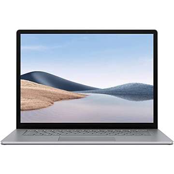 Microsoft Surface Laptop 4 15-inch Touchscreen 256GB SSD AMD Ryzen 7 (8GB RAM, Windows 10 Home, Late...